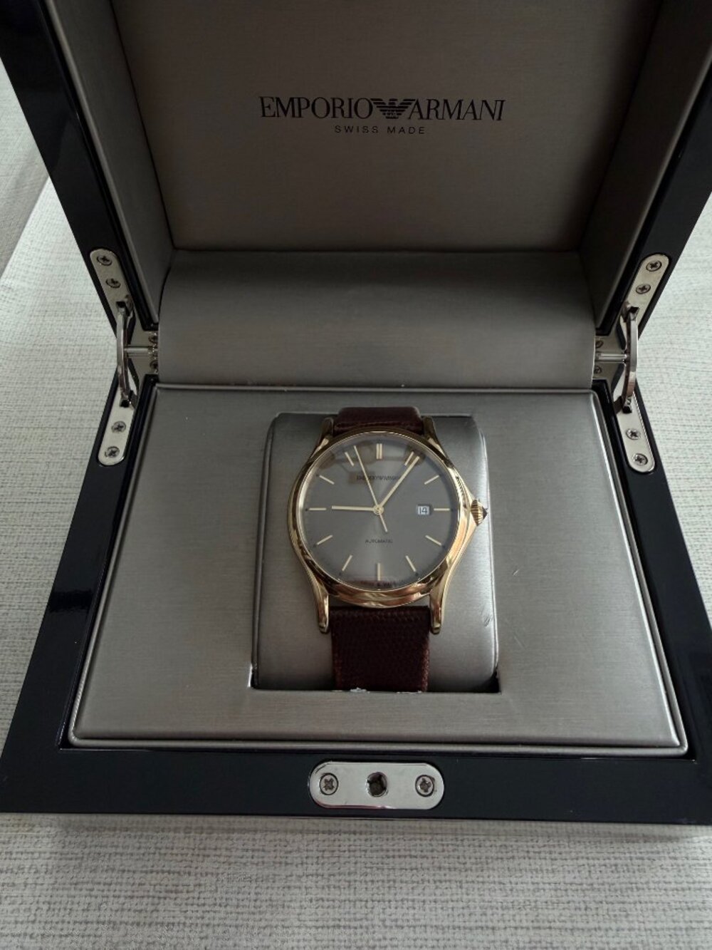 Men’s Automatic EMPORIO ARMANI Swiss Made ARS3004 - Picture 10 of 11